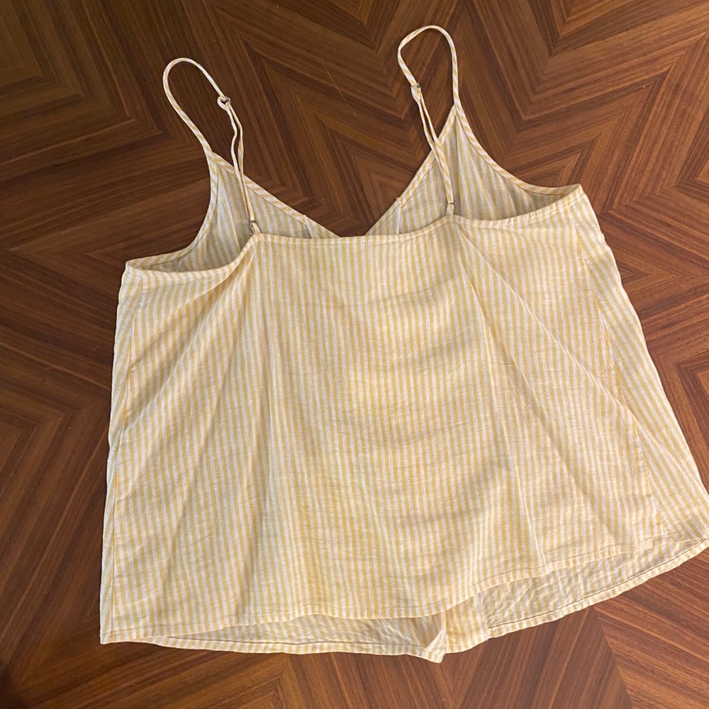 BP yellow striped tank - Picture 4 of 6